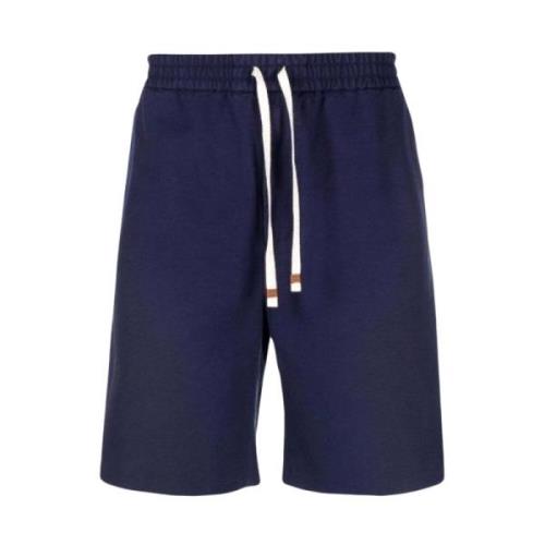 Stijlvolle Bermuda Shorts voor de Zomer Gucci , Blue , Heren