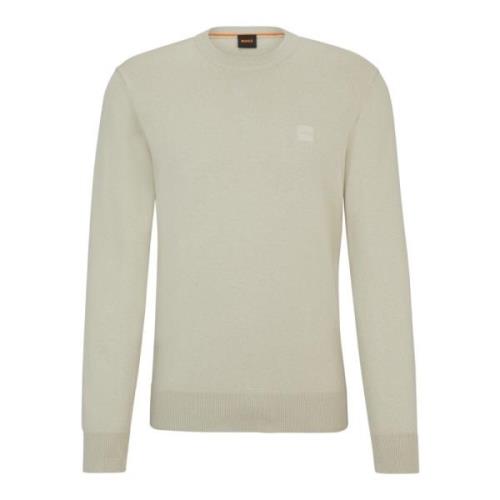 Beige Sweater Collectie Hugo Boss , Beige , Heren