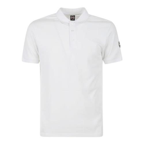 Stretch Katoenen T-shirts en Polos Colmar , White , Heren