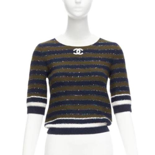 Pre-owned Cashmere tops Chanel Vintage , Multicolor , Dames