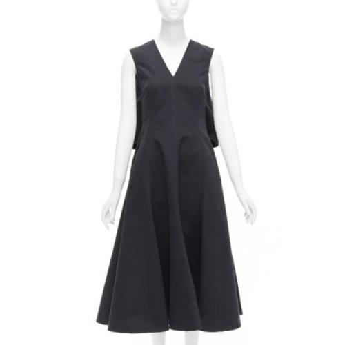 Pre-owned Cotton dresses Jil Sander Pre-owned , Black , Dames