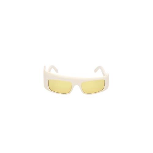 Acetaat Zonnebril Unisex Stijlvol Model Gcds , White , Unisex