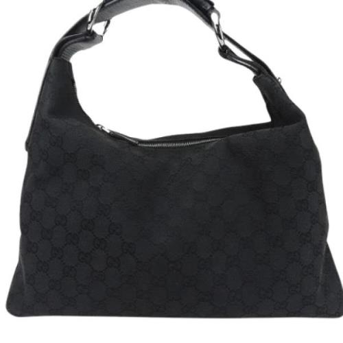 Pre-owned Canvas gucci-bags Gucci Vintage , Black , Dames