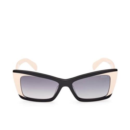 Acetaat zonnebril voor vrouwen Emilio Pucci , Black , Dames