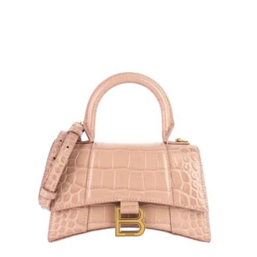 Pre-owned Leather balenciaga-bags Balenciaga Vintage , Pink , Dames