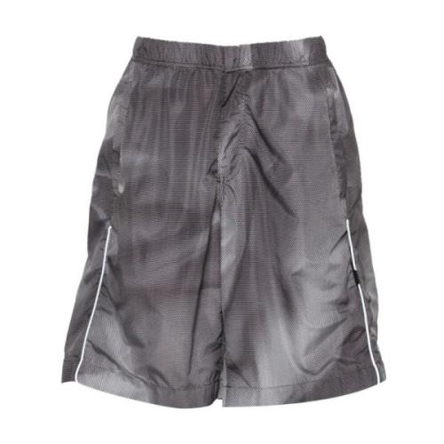 Crinkle Drawstring Shorts - Fa394 44 Label Group , Multicolor , Heren