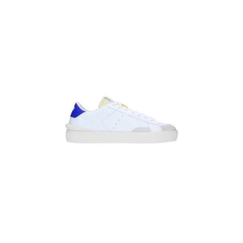 Basis Sneakers Strype , White , Heren