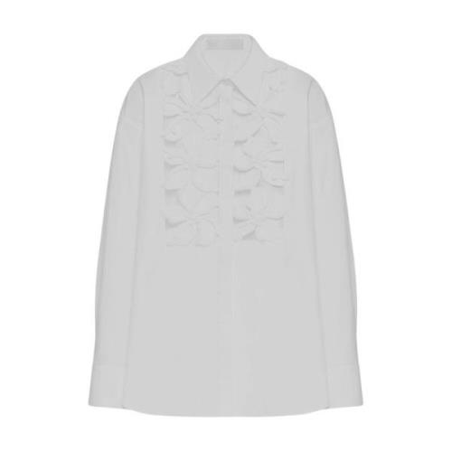 Damesmode Shirt Valentino , White , Dames