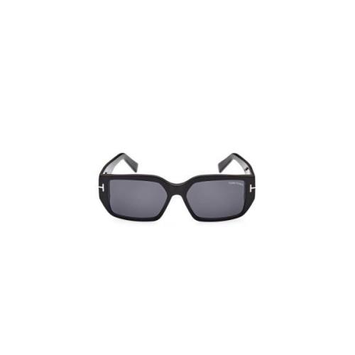 Acetaat zonnebril Silvano-02 voor vrouwen Tom Ford , Black , Unisex