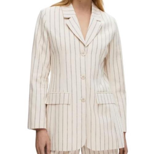 Aansluitende Blazer Pin Selected Femme , Multicolor , Dames