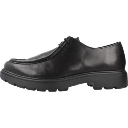 Elegante Business Schoenen Geox , Black , Heren