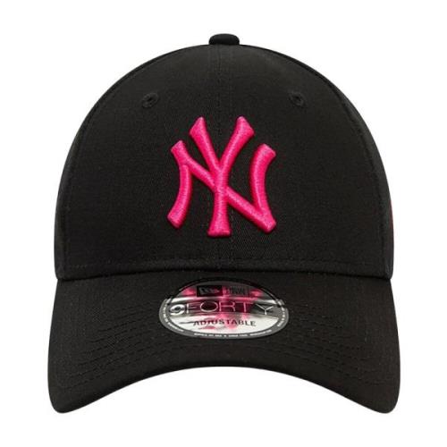 Zwarte Yankees League Essential Pet New Era , Black , Dames