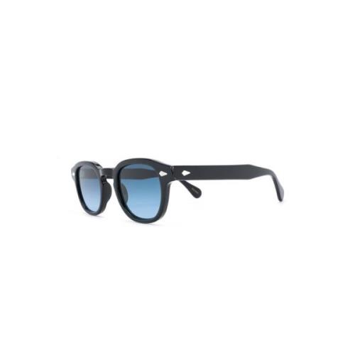 Lemtosh Base2 SUN Black Denim Blue Sunglasses Moscot , Black , Unisex