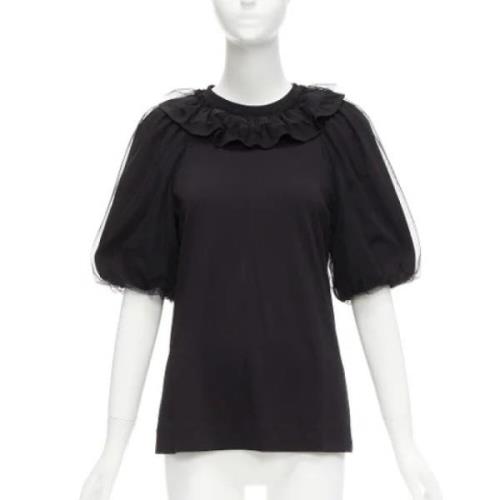 Pre-owned Cotton tops Simone Rocha Pre-owned , Black , Dames