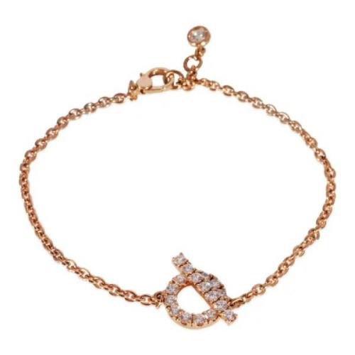 Pre-owned Rose Gold bracelets Hermès Vintage , Yellow , Dames