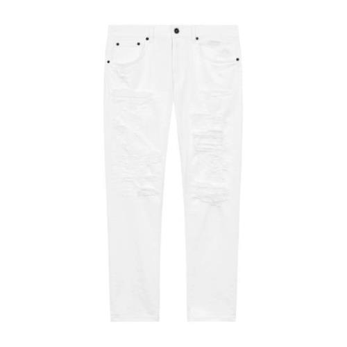 Moderne Slim Fit Carrot Jeans Dondup , White , Heren