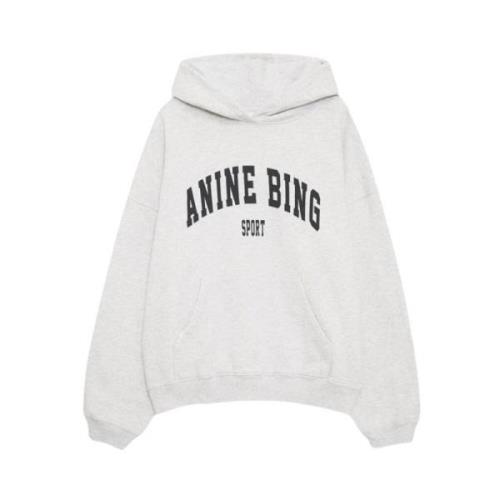 Harvey Sweatshirt Anine Bing , White , Heren