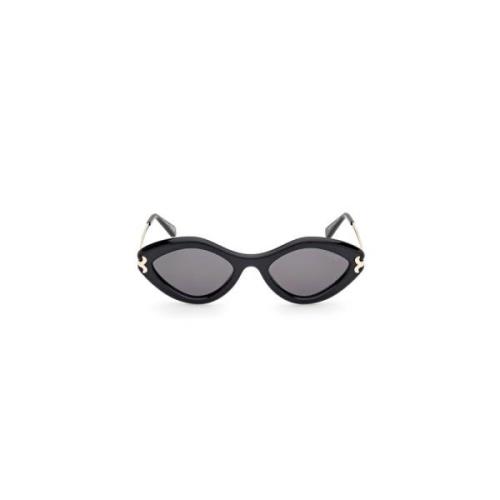 Acetaat zonnebril voor vrouwen Emilio Pucci , Black , Dames