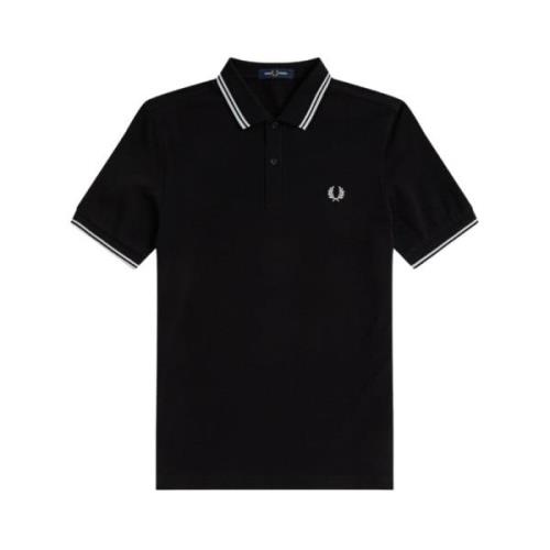 Klassiek Polo Shirt voor Mannen Fred Perry , Black , Heren
