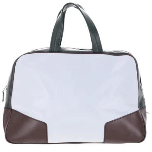 Pre-owned Leather totes Marni Pre-owned , White , Dames