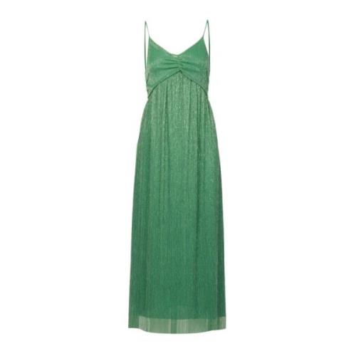 Elegant Suspender Dress Kaos , Green , Dames