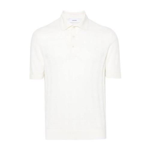 Witte T-shirts & Polos Ss24 Lardini , White , Heren