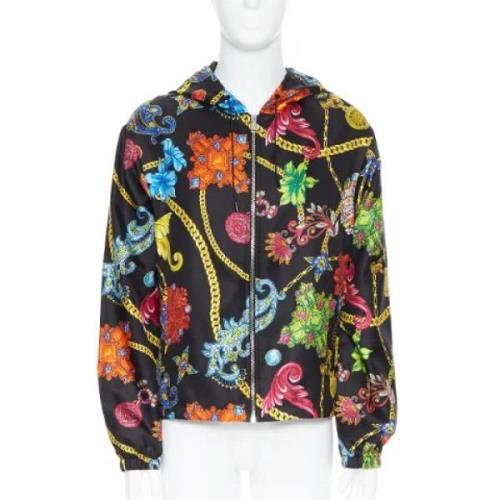 Pre-owned Silk outerwear Versace Pre-owned , Multicolor , Dames