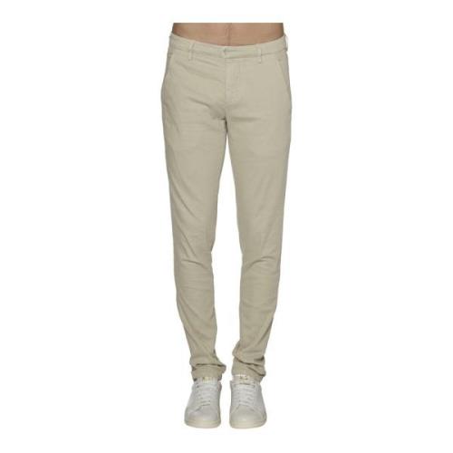 Katoenen Gaubert broek Dondup , Beige , Heren