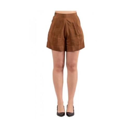 Dames Bermuda Shorts Hanita , Brown , Dames