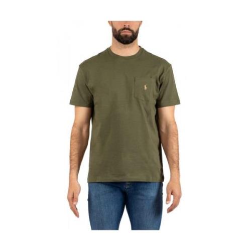 Klassiek Heren T-Shirt Ralph Lauren , Green , Heren