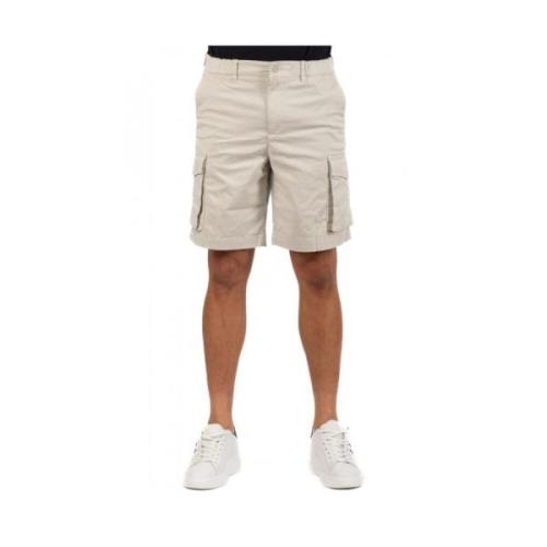 Heren Bermuda Shorts K-Way , Beige , Heren