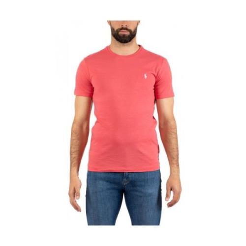 Klassiek Heren T-shirt Ralph Lauren , Red , Heren