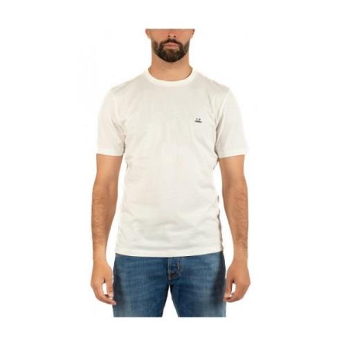 Heren T-shirt Urban Stijl C.p. Company , White , Heren