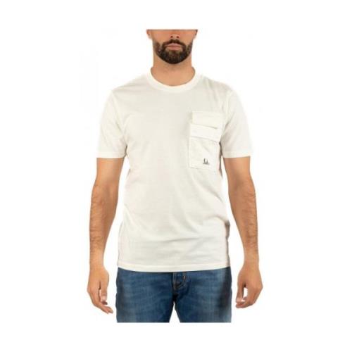Heren T-shirt Urban Stijl C.p. Company , White , Heren