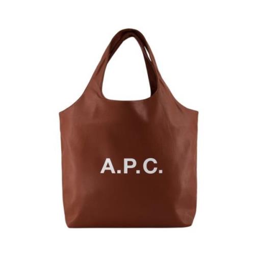 Stijlvolle Ninon Tote Bag - Bruin A.p.c. , Brown , Dames