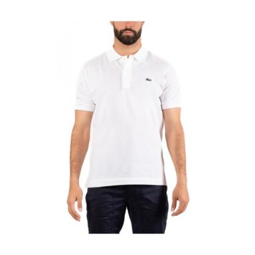 Heren Polo Shirt Lacoste , White , Heren
