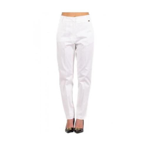 Damesmode Broek Luckylu , White , Dames