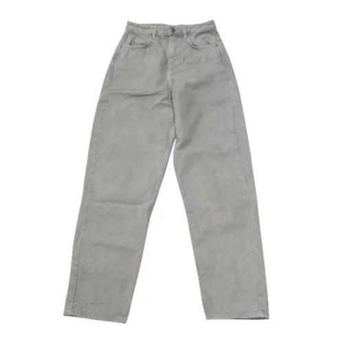 Pre-owned Cotton jeans Isabel Marant Pre-owned , Gray , Dames
