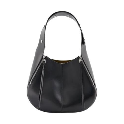 Leather handbags Alexander McQueen , Black , Dames