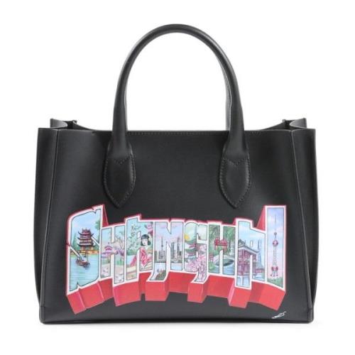 Shanghai Limited Edition Tote Bag Dee Ocleppo , Black , Dames