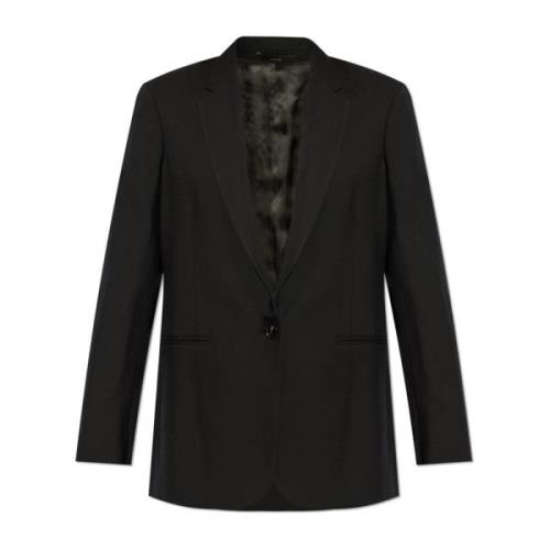 Wollen Blazer Paul Smith , Black , Dames