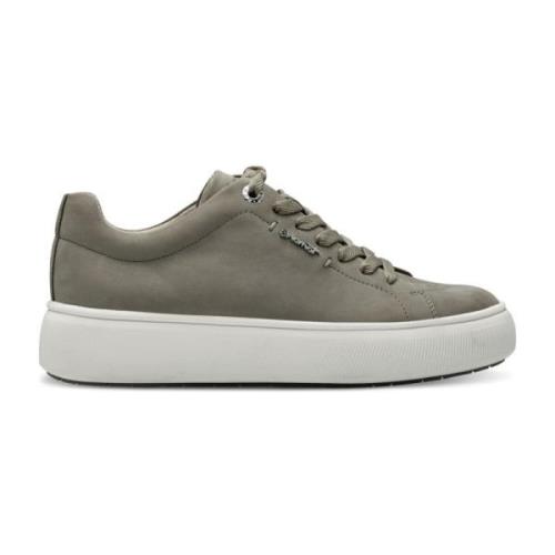 Groene Sage Sneakers voor Vrouwen Tamaris , Green , Dames