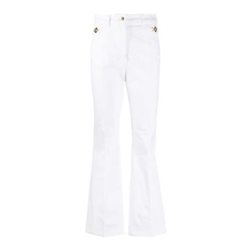 Leather Trousers Patou , White , Dames