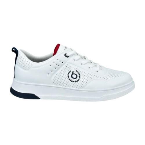 Witte Vrijetijdssneakers voor Mannen Bugatti , White , Heren