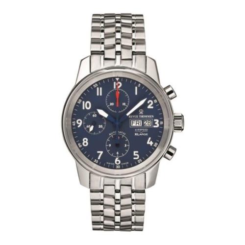 Automatische Airspeed Xlarge Dag & Datum Horloge Revue Thommen , Gray ...