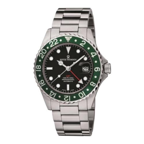 Diver GMT Automatisch Horloge Revue Thommen , Gray , Heren