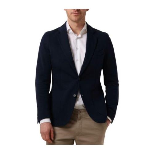 Heren Navy Blazer Profuomo , Blue , Heren