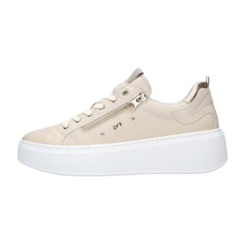 Beige Lage Sneakers Nerogiardini , Beige , Dames