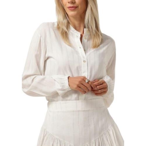 Witte Lizz Blouse Amaya Amsterdam , White , Dames