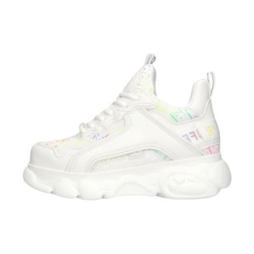 Chunky High Top Sneakers CLD Chai Buffalo , White , Dames